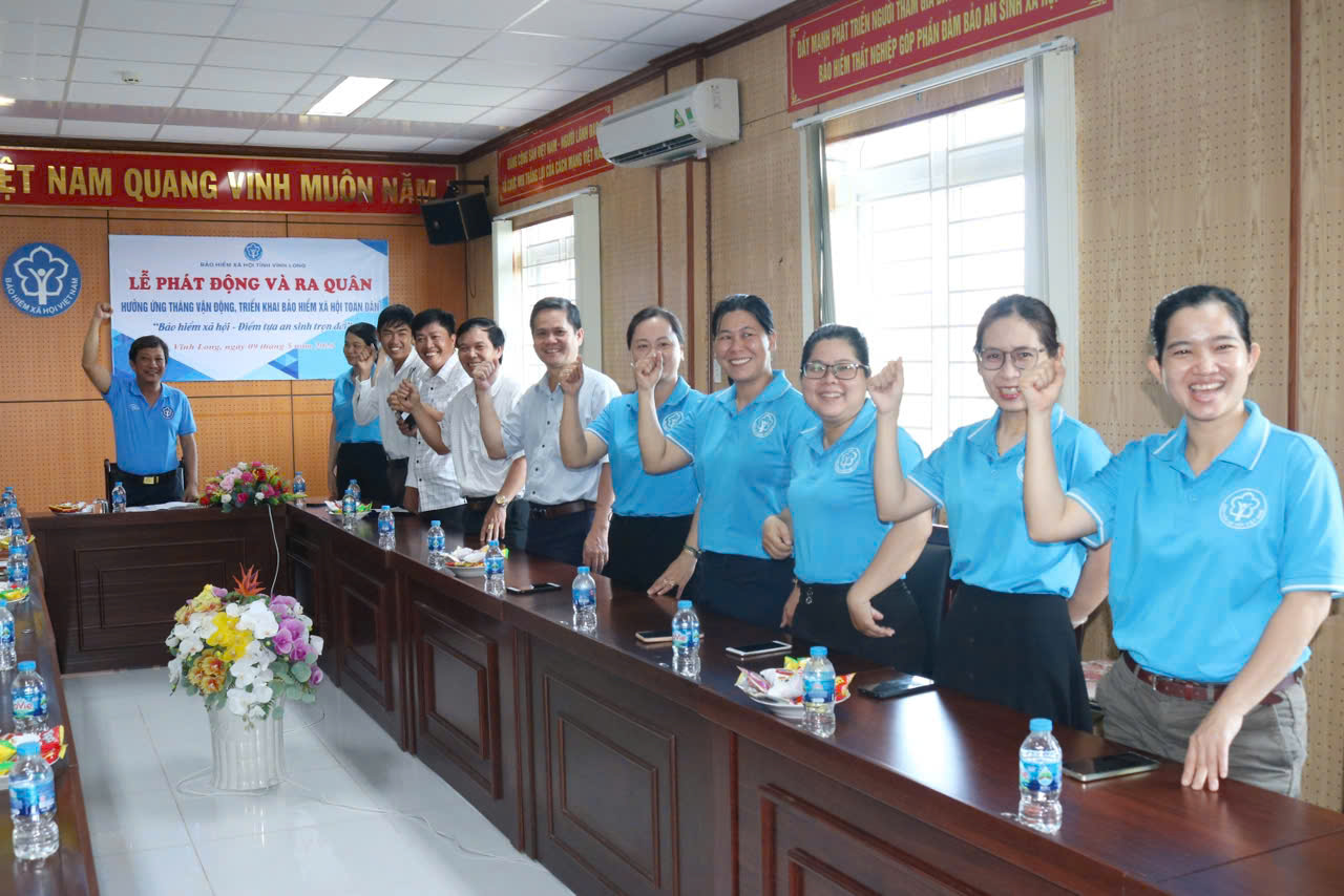 Vĩnh Long ra quân Tháng vận động triển khai Bảo hiểm xã hội toàn dân