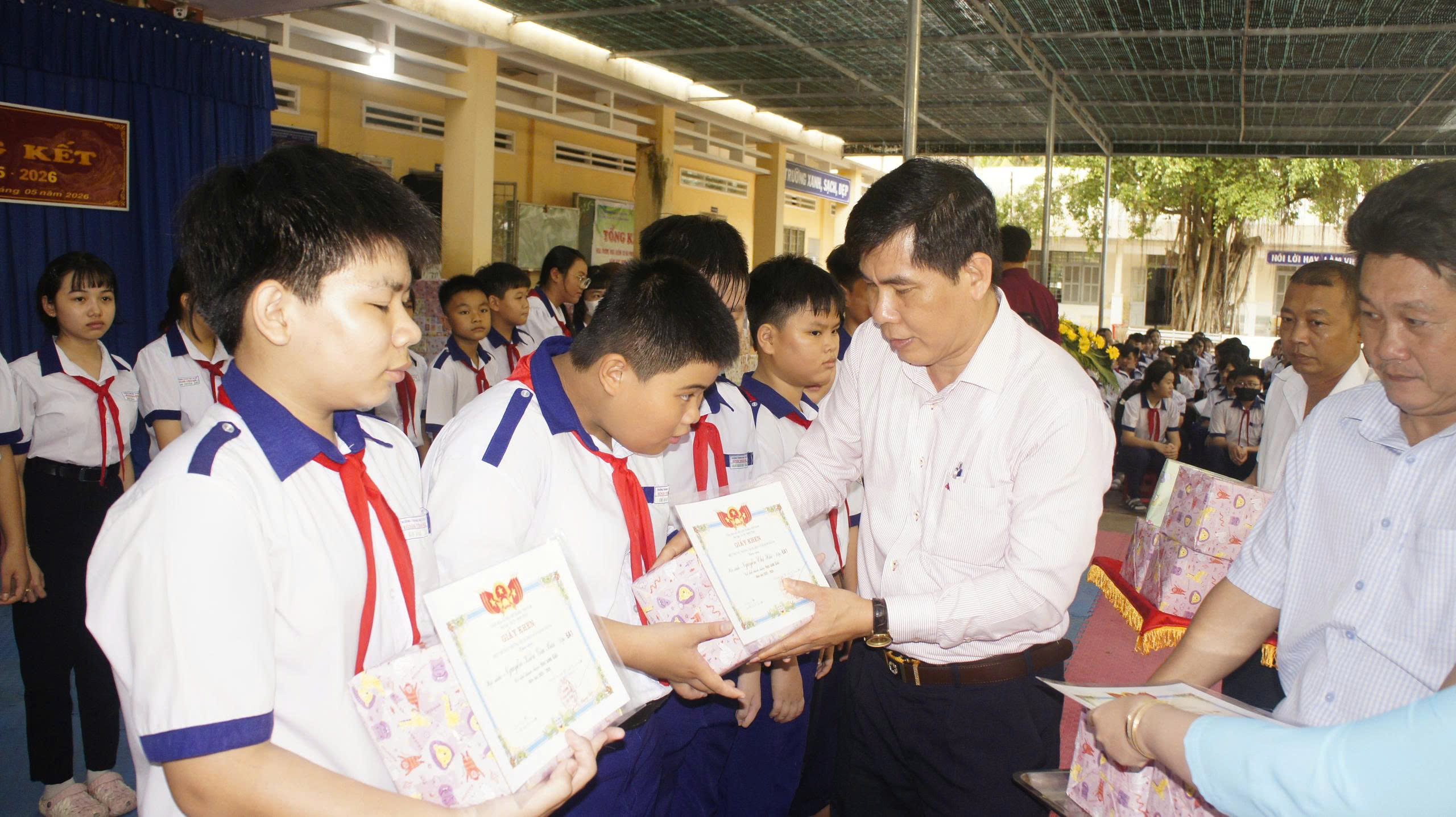 Trường Trung học cơ sở Bình Thành tổ chức Lễ Tổng kết năm học 2025 – 2026
